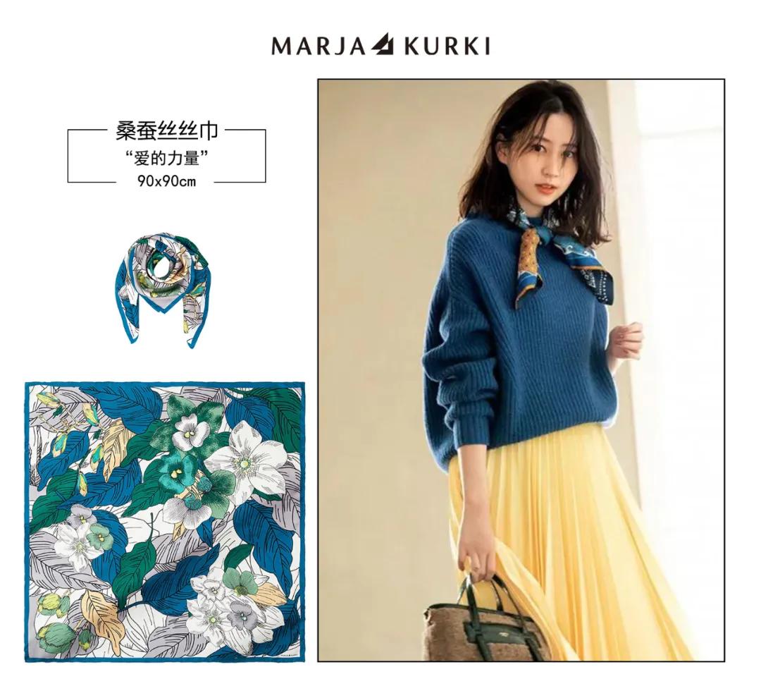 一条方丝巾怎么穿出时尚,素色丝巾的系法大全简单又好看