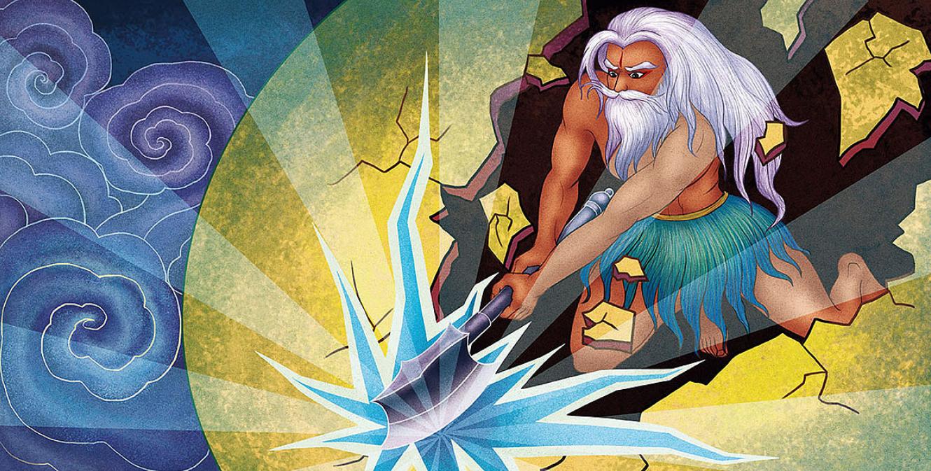 开天辟地的盘古，最初是一条狗？盘古大神究竟从何而来？