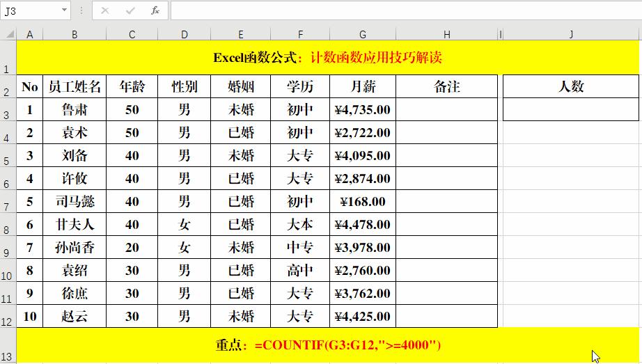 统计数量和频率函数的应用技巧,统计数量函数公式大全