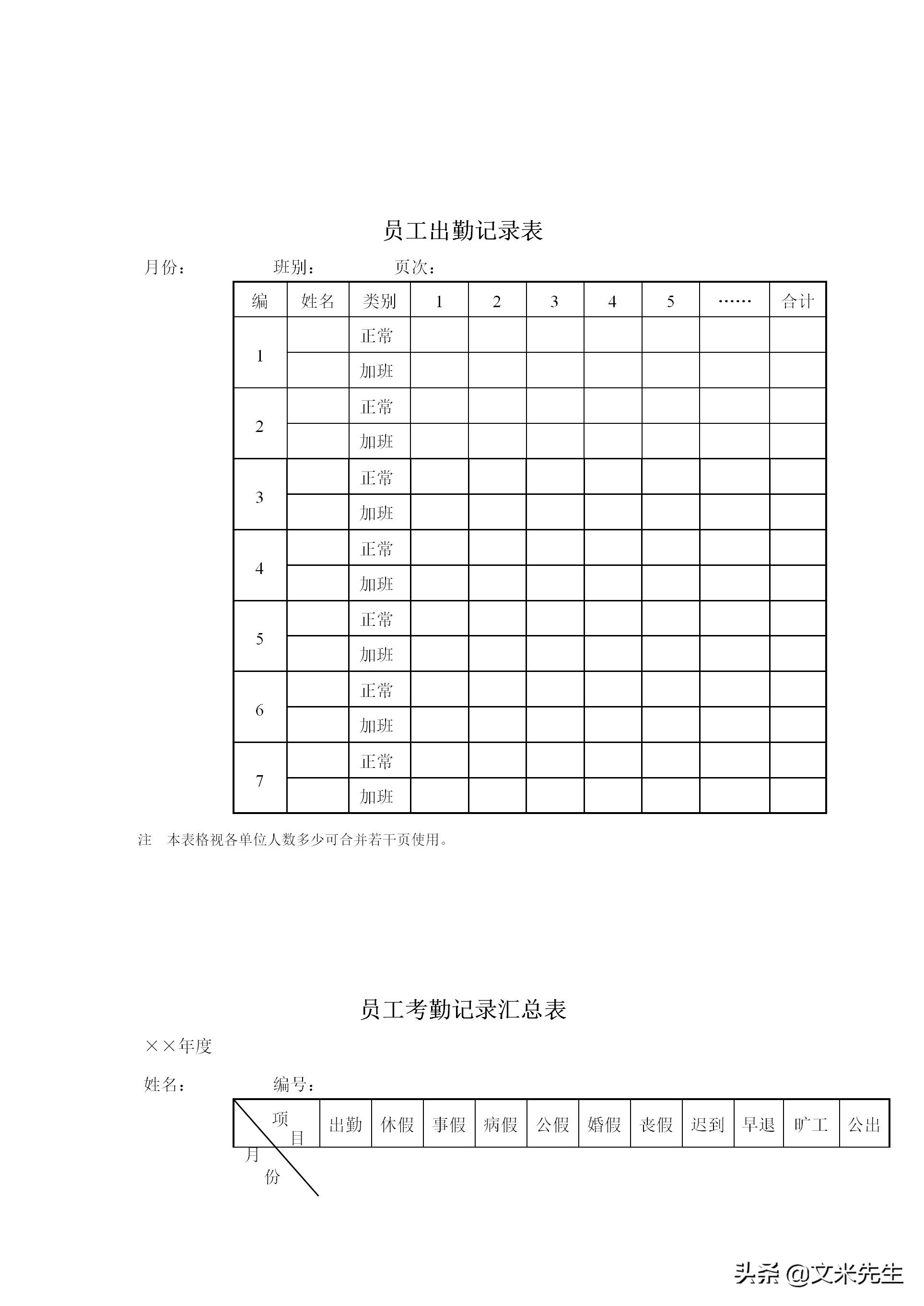 行政管理常用表格有哪些,行政管理制度表格流程规范大全图