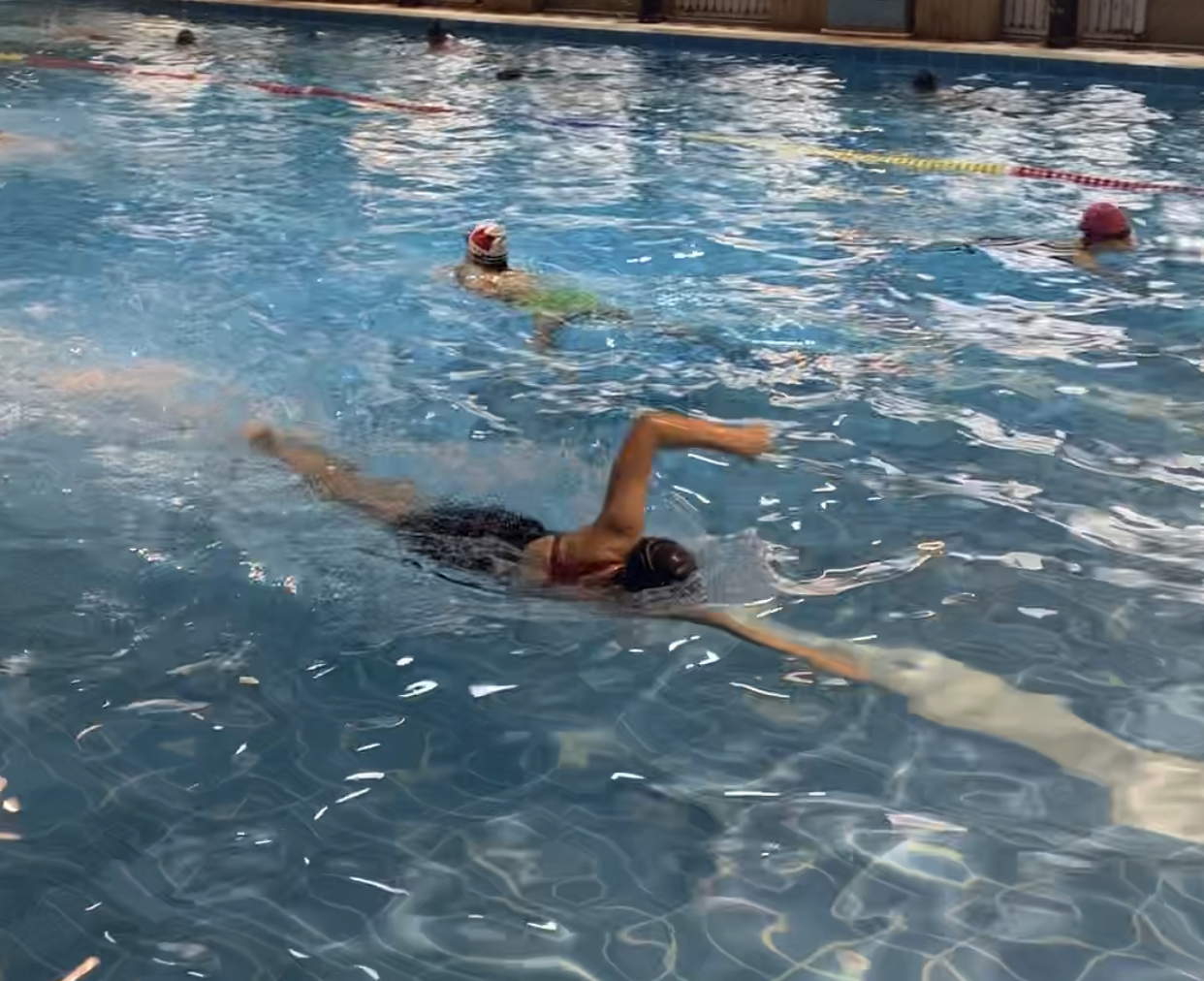 游泳移臂训练动作分解,自游泳怎么练习高肘抱水