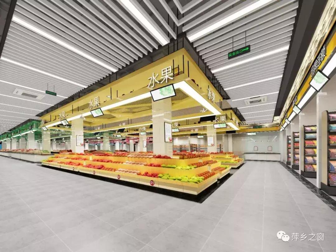 湘东大市场一楼购物商场,萍乡湘东农贸市场