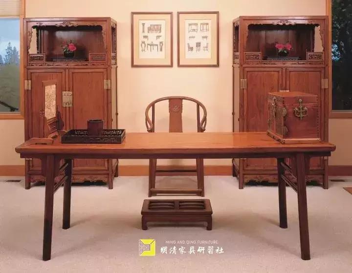 古典家具现代空间书房,古典家具与现代空间书房