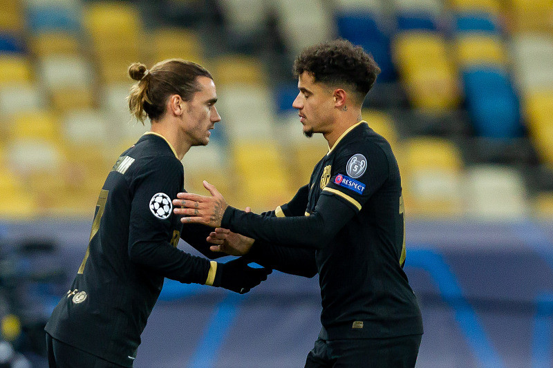 库蒂尼奥：理论上我与格里兹曼的特点互补，德佩的传球技术太棒了