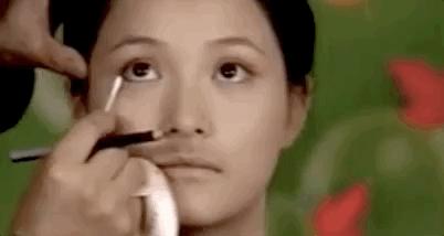 美妆博主跟毛戈平学化妆,逆天化妆术欧美妆毛戈平