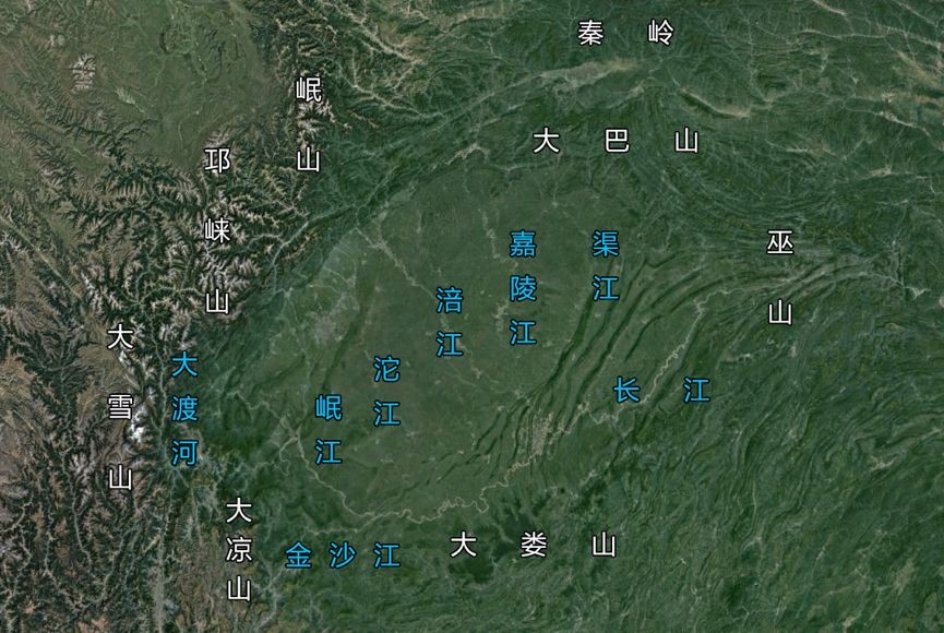 四川有哪4个川,四川是哪四个川呢