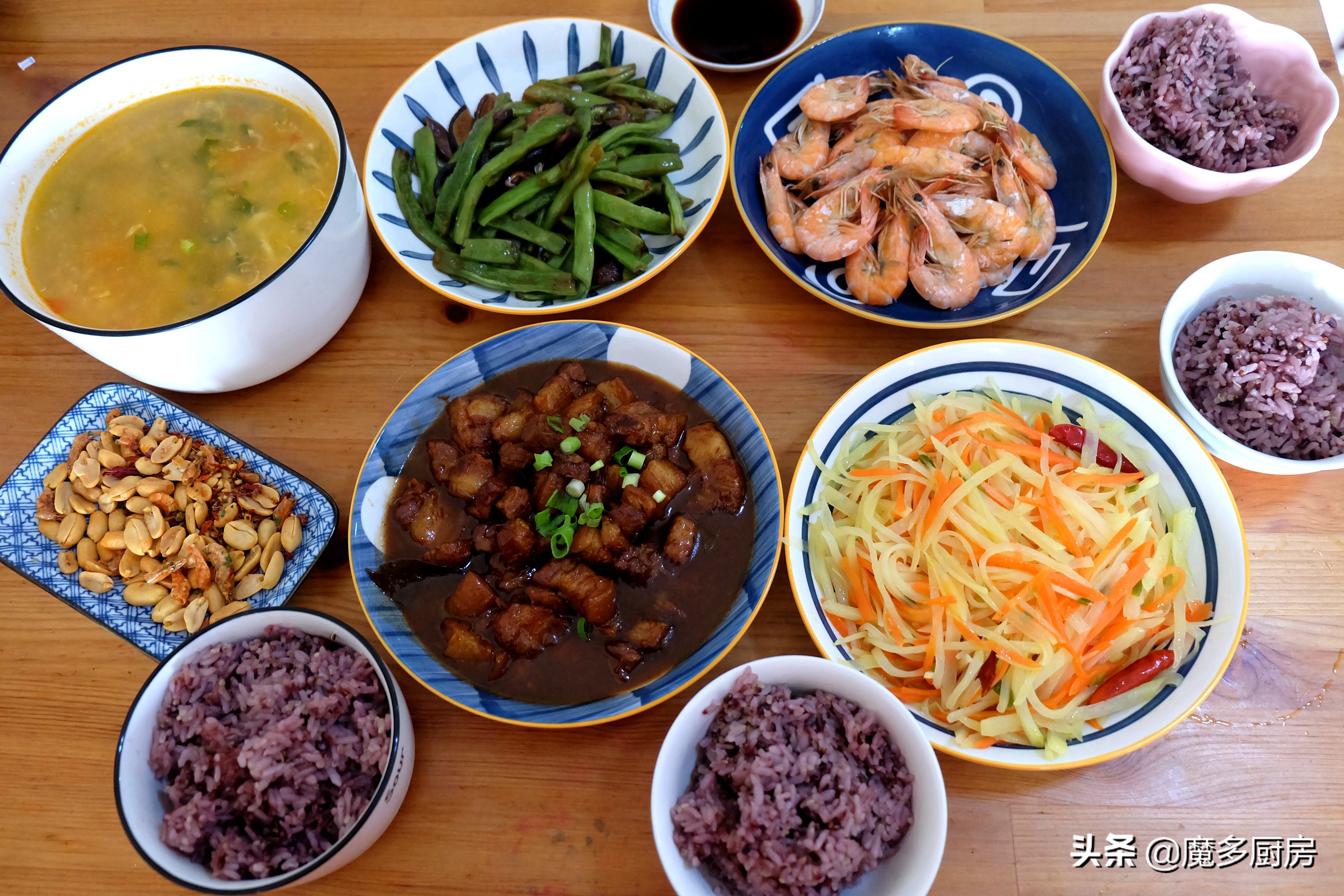 一家四口在家做的家常菜,一家四口的家常菜图片