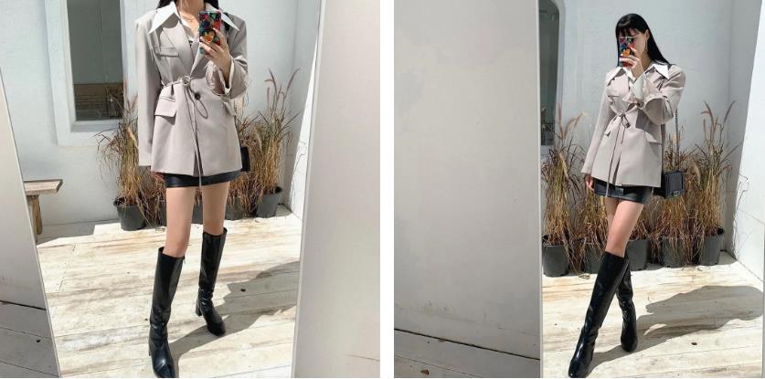 裙子靴子夏季,裙子靴子搭配夏季