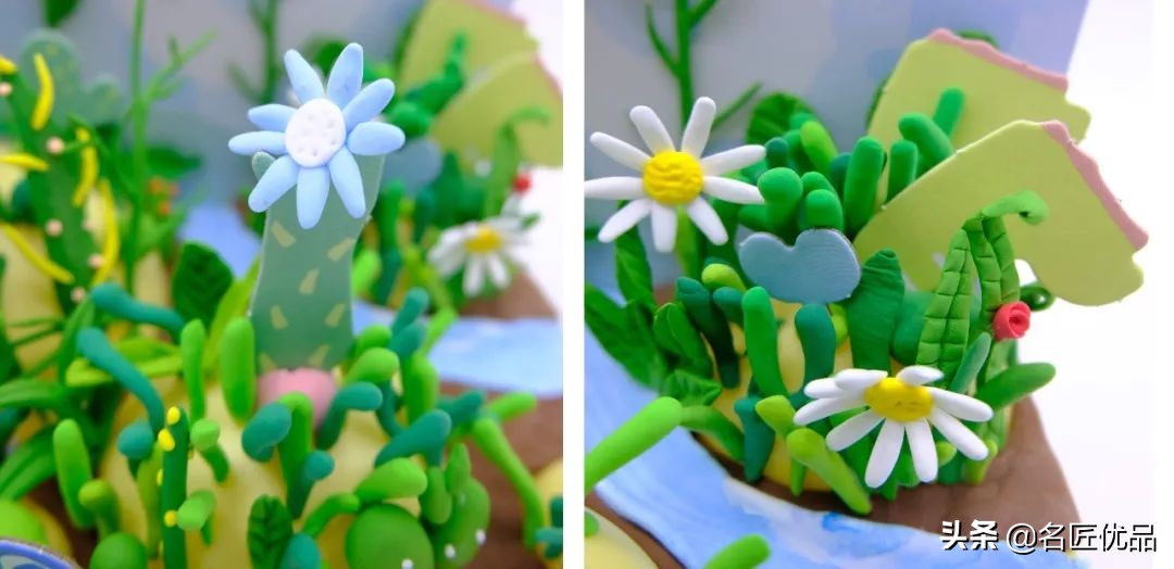 好玩又好看的粘土手工,简单的国庆粘土手工方案