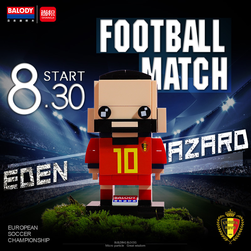 miniblocks微型积木,mini球星