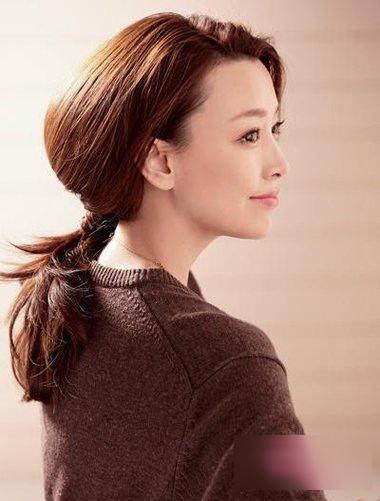 创意马尾扎法,高马尾扎发简单又好看发量多