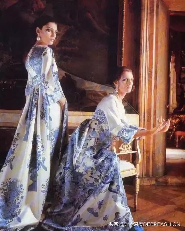 中国传统纹样“之”青花纹样