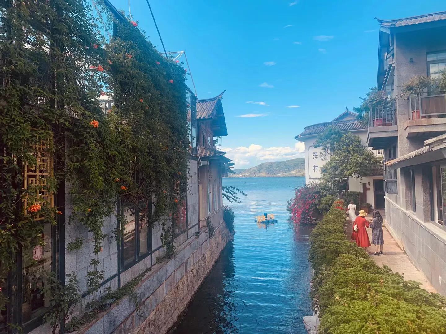 秋天的大理洱海,洱海的秋