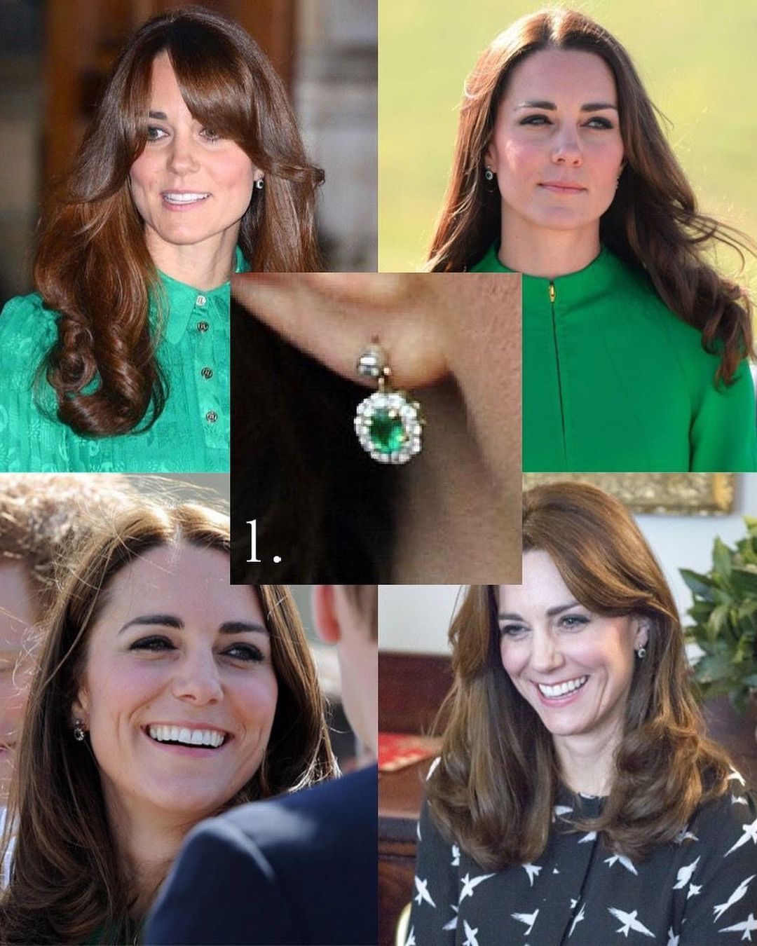 凯特王妃珍贵珠宝,凯特王妃绿宝石