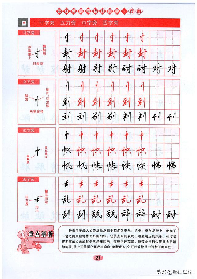 零基础怎么练行楷字帖,华夏万卷吴玉生行楷字帖使用方法