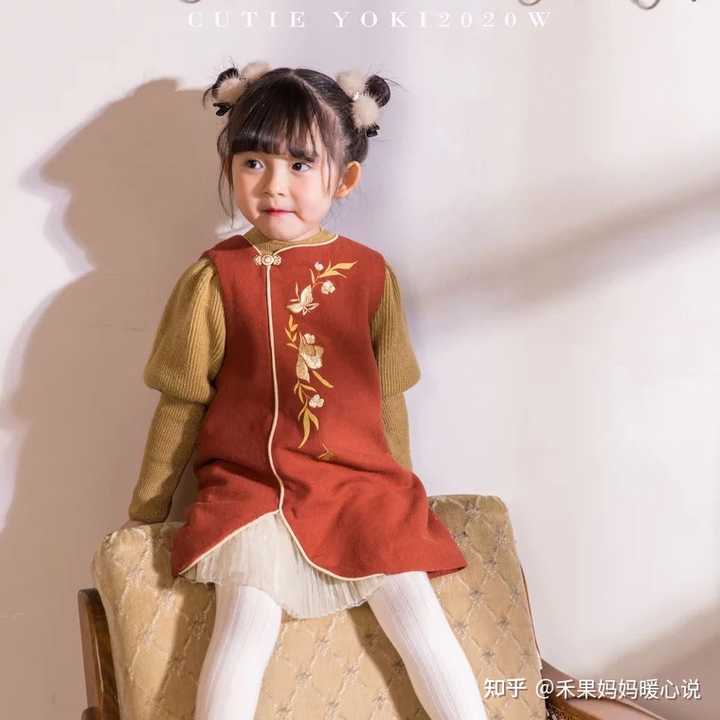 童装女童6-12岁拜年服洋气,2023年最流行的衣服童装
