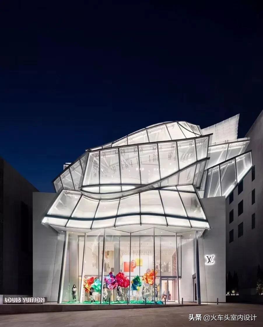 lv的时尚布局,lv的店面装修风格