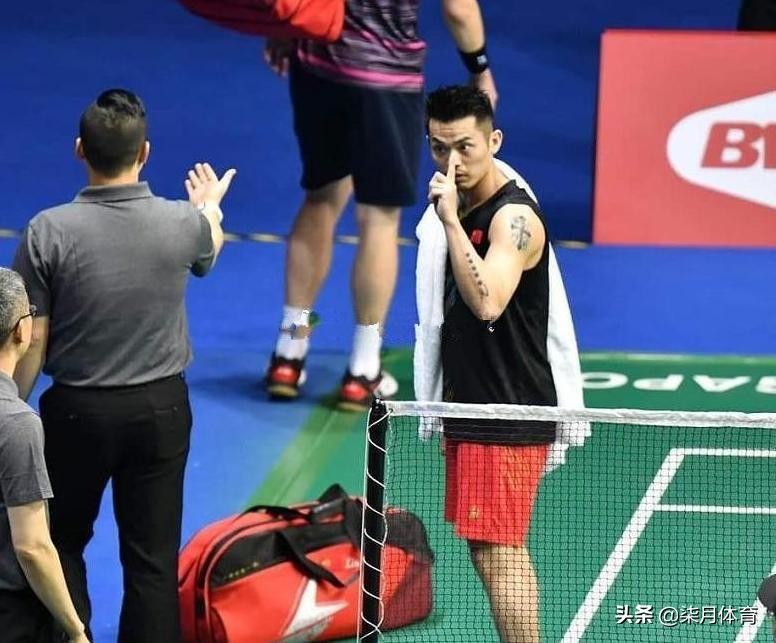 林丹被误判退赛几比几,林丹2019新加坡公开赛为什么退赛