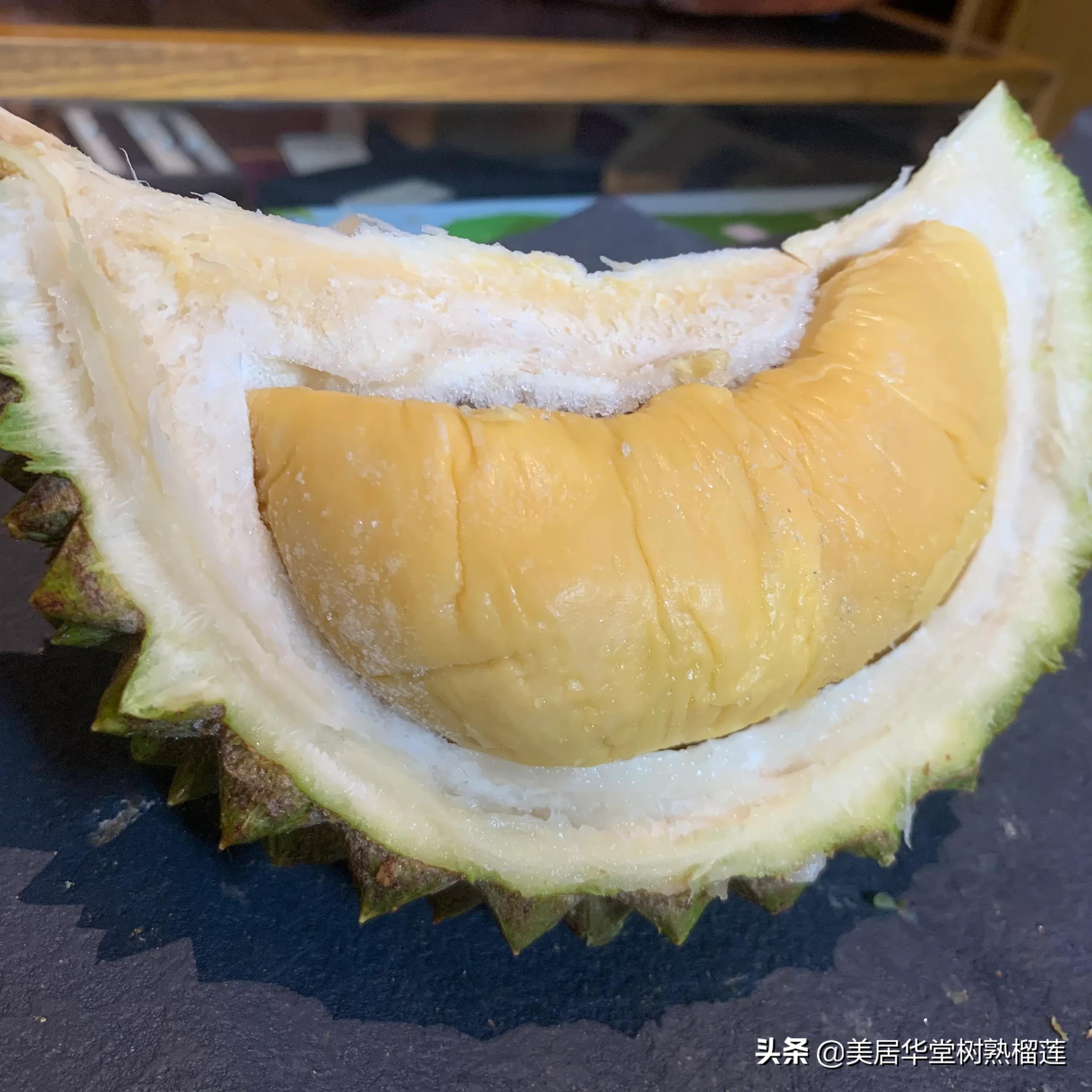猫山王榴莲剥开有黑的,猫山王榴莲裸根