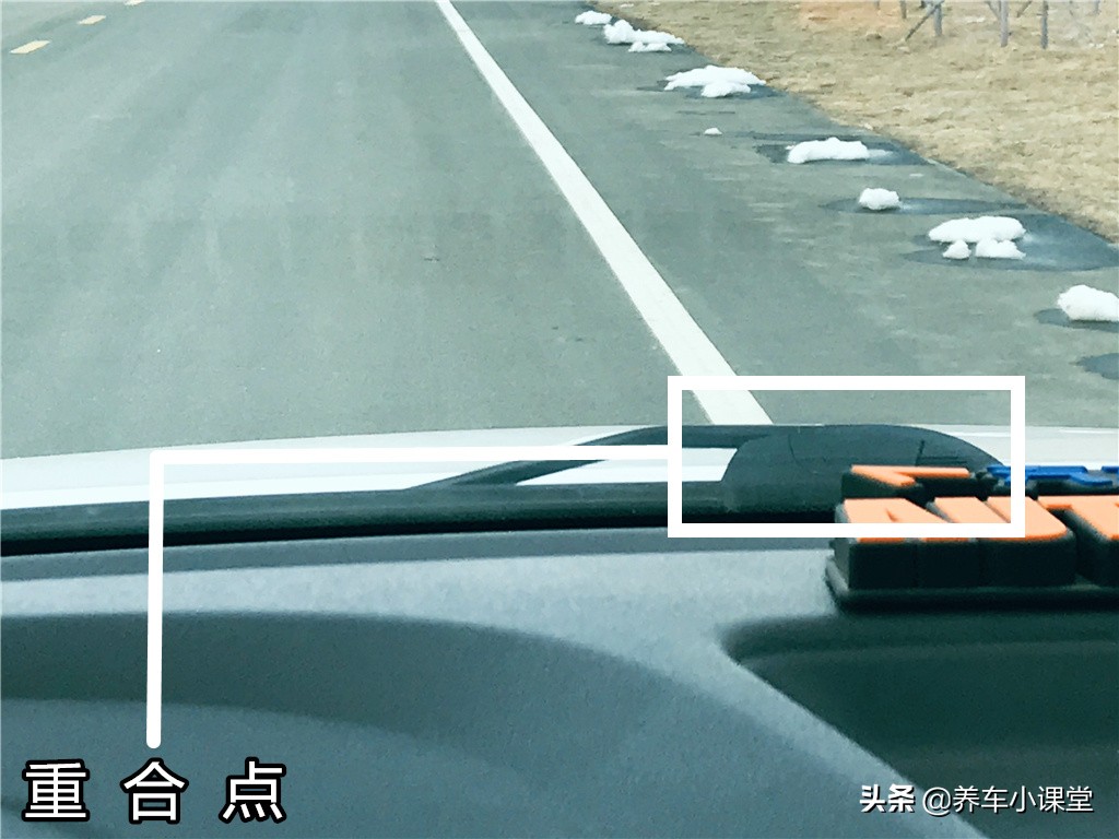 老司机不踩离合的驾驶技巧,车轮位置判断技巧图解