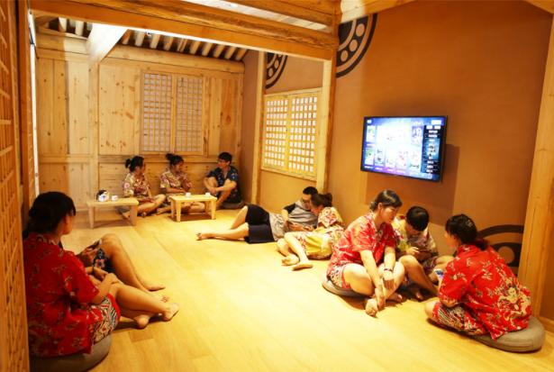 七彩水汇韩式汗蒸洗浴,汤泉宫韩式汗蒸洗浴