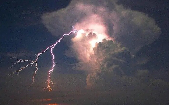 电动车被雷击中会怎样,汽车行驶中被闪电击中的几率