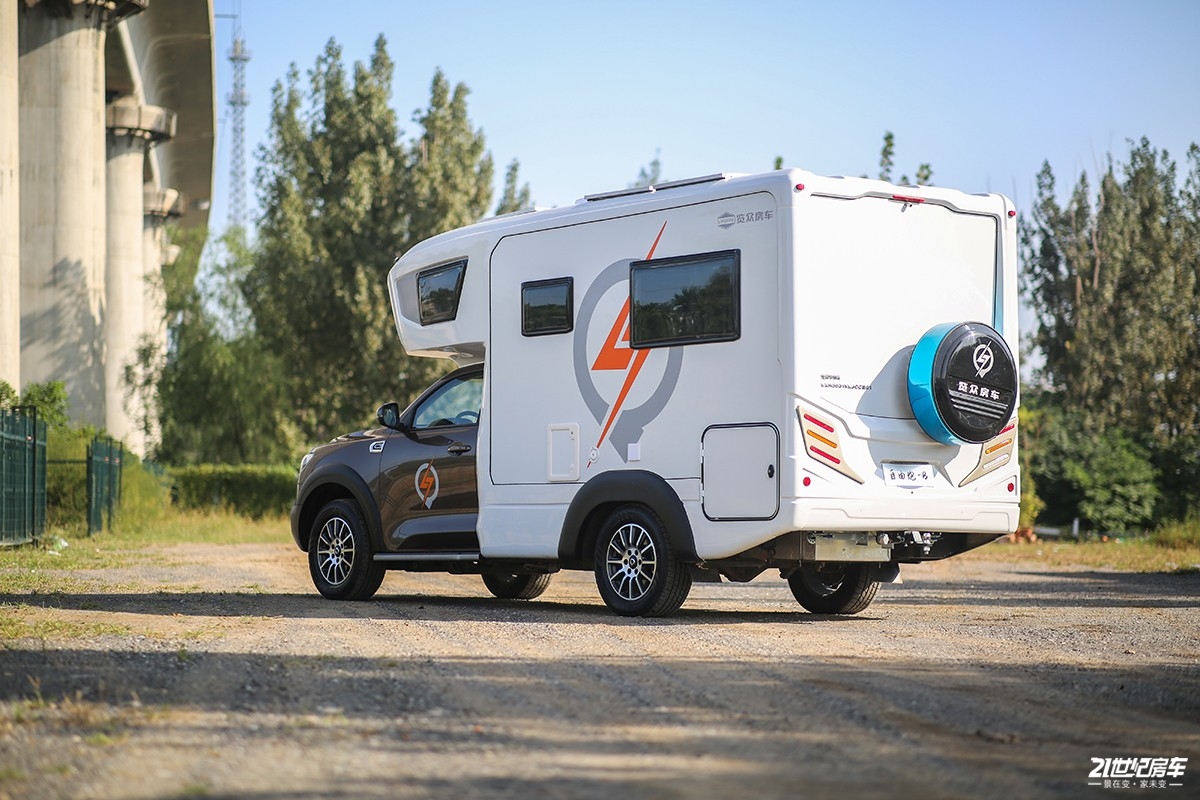 览众自由炮皮卡b型房车价格,2024款览众自由炮房车测试