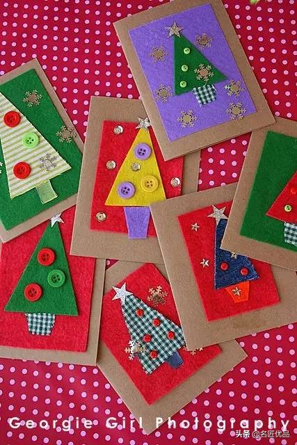 手工圣诞贺卡的做法非常简单,简单手工圣诞贺卡怎么做