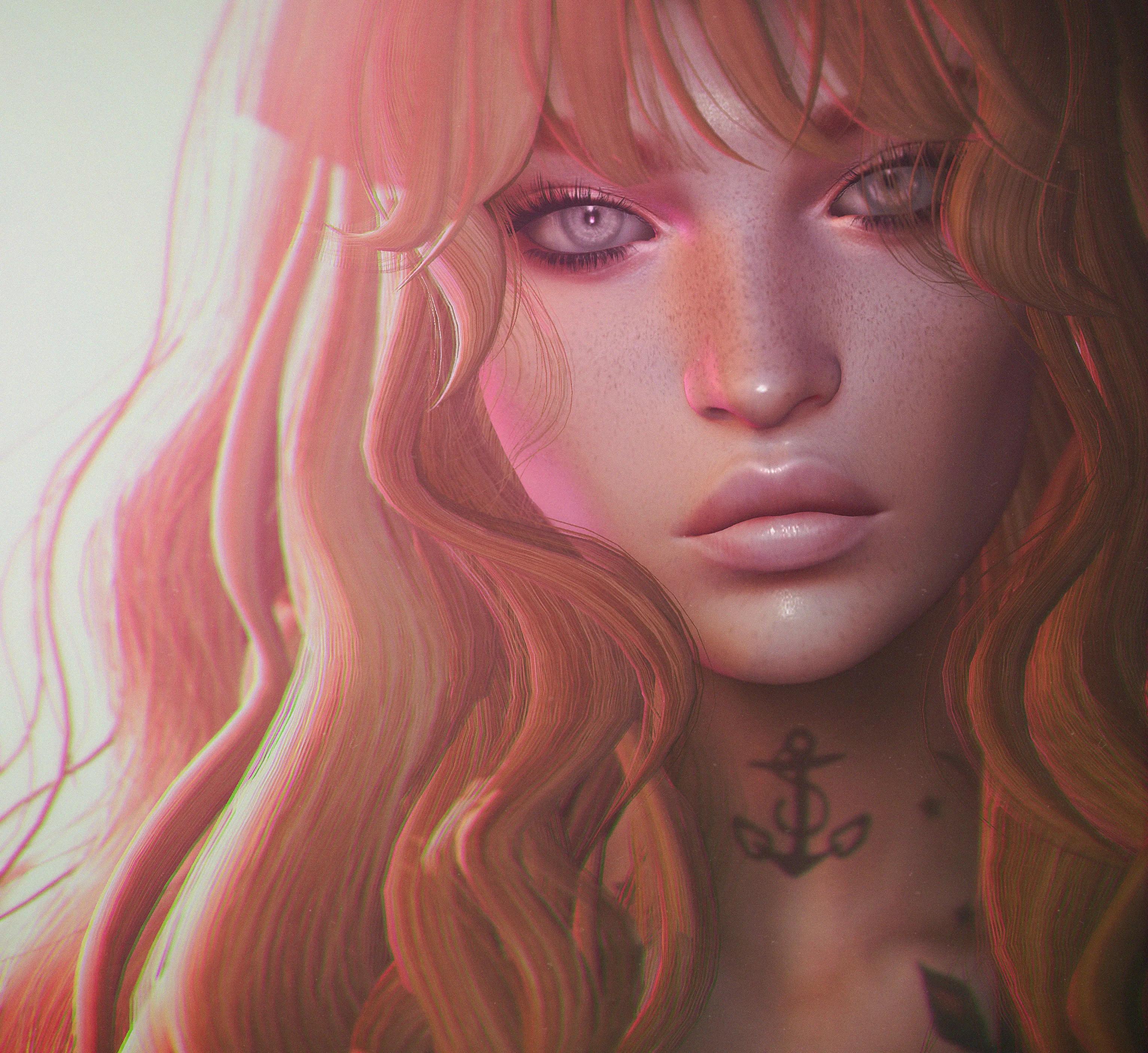 电脑壁纸超清极简风4k美女,超好看的4k美女壁纸图文