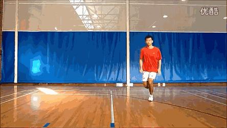 羽毛球步伐基础训练教案,八一队羽毛球教练陈伟华步伐练习