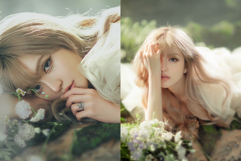 周扬青的眼影教程,周扬青粉红野马妆同款化妆教程