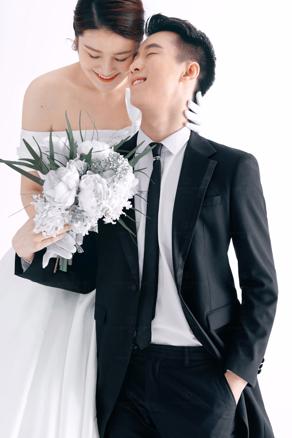 极简光影婚纱照氛围好太绝了,值得珍藏一生的室内婚纱照