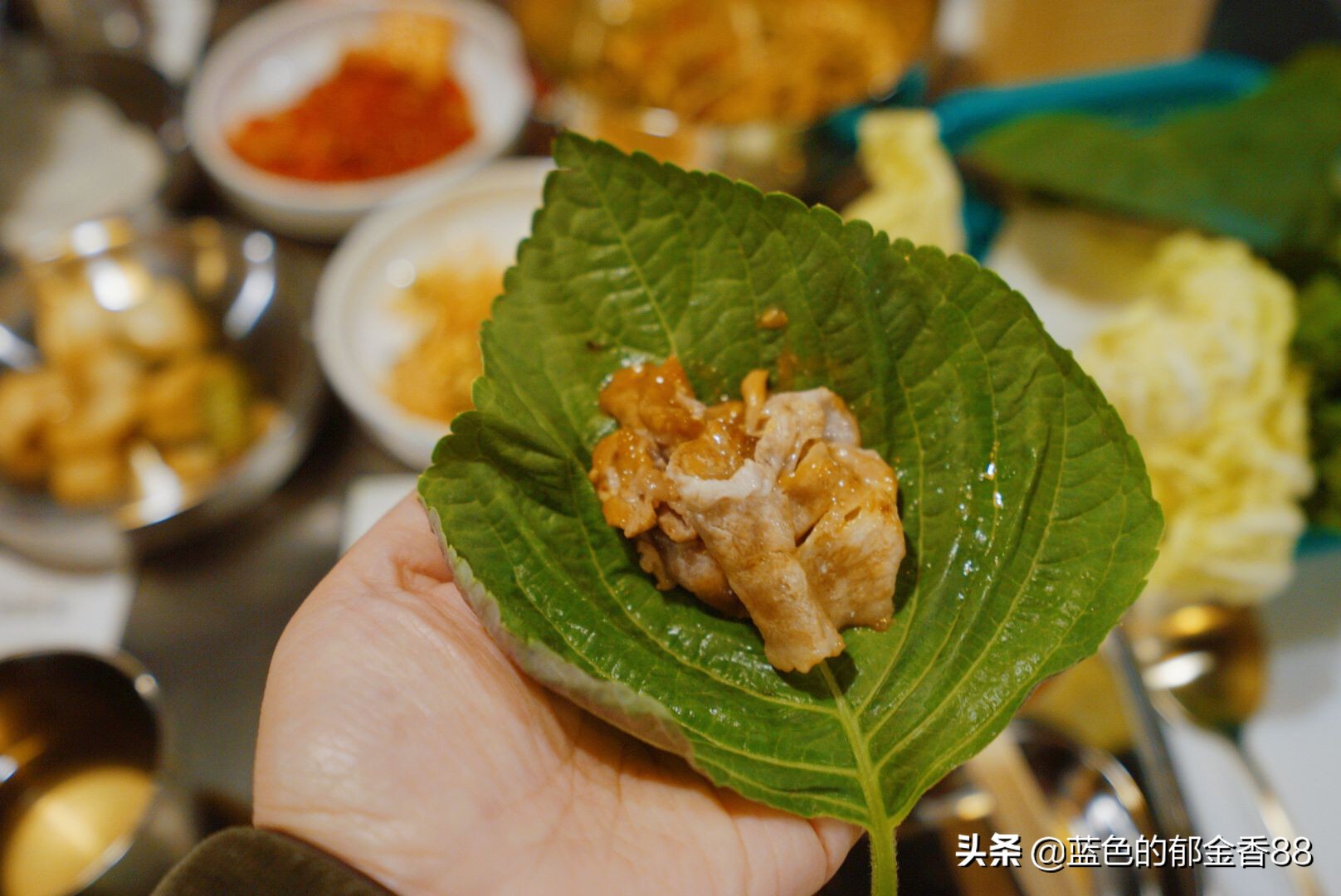 韩国传统烤肉店服务员,在中国去韩国烤肉店说韩语点餐