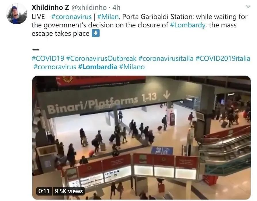 意大利米兰疫情 (意大利疫情最新消息会封城吗)