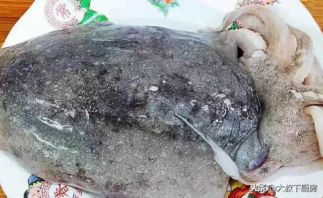 雪里红咸菜烧墨鱼,墨鱼干炒雪菜