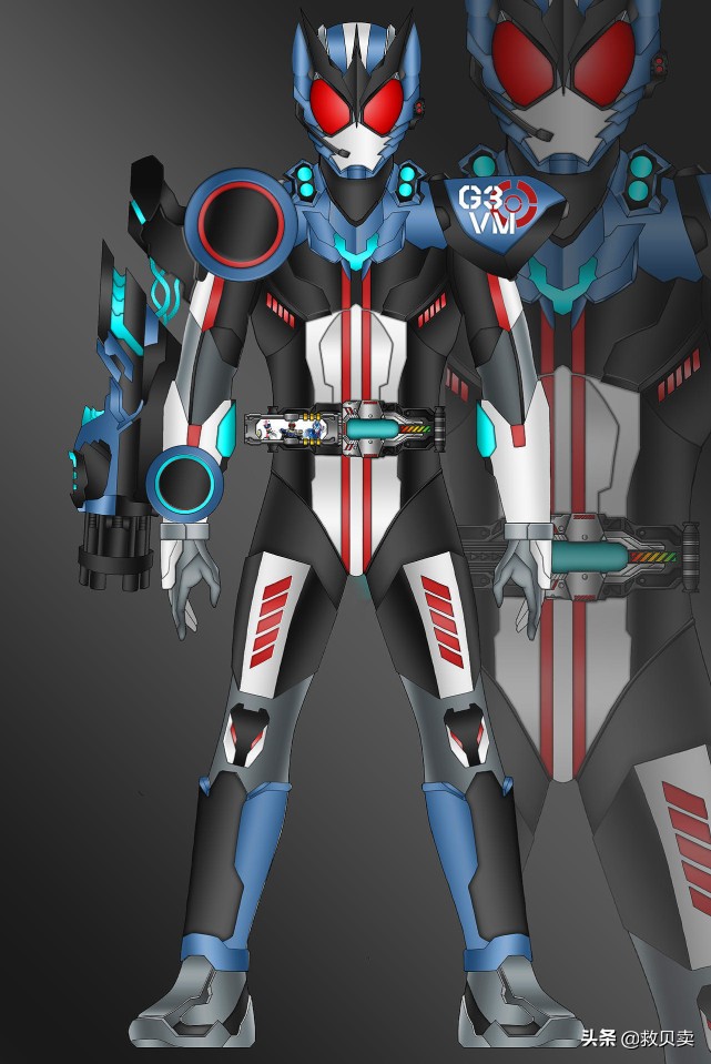 假面骑士龙骑拼凑出来的7种形态,假面骑士同人形态