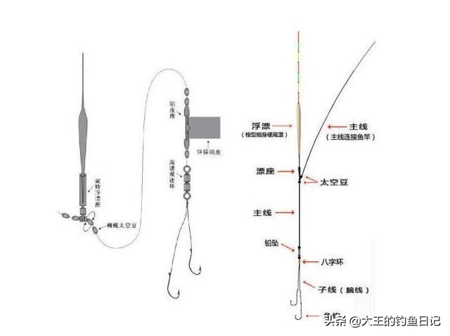 钓鱼技巧野钓鲤鱼线组,钓鱼技巧子线的长度到底多少合适