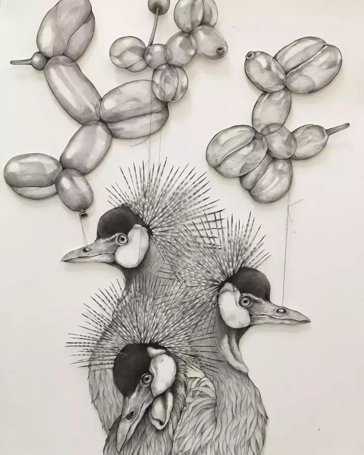 好看的动物素描,一看就会的动物素描