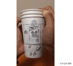 用纸杯做的可以动的动漫,纸杯创意动漫