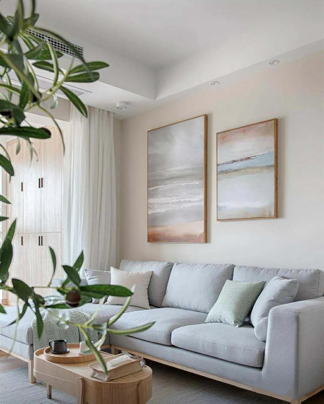 原木风茶室20平方空间装修效果图,100平方小户型原木风带茶室设计