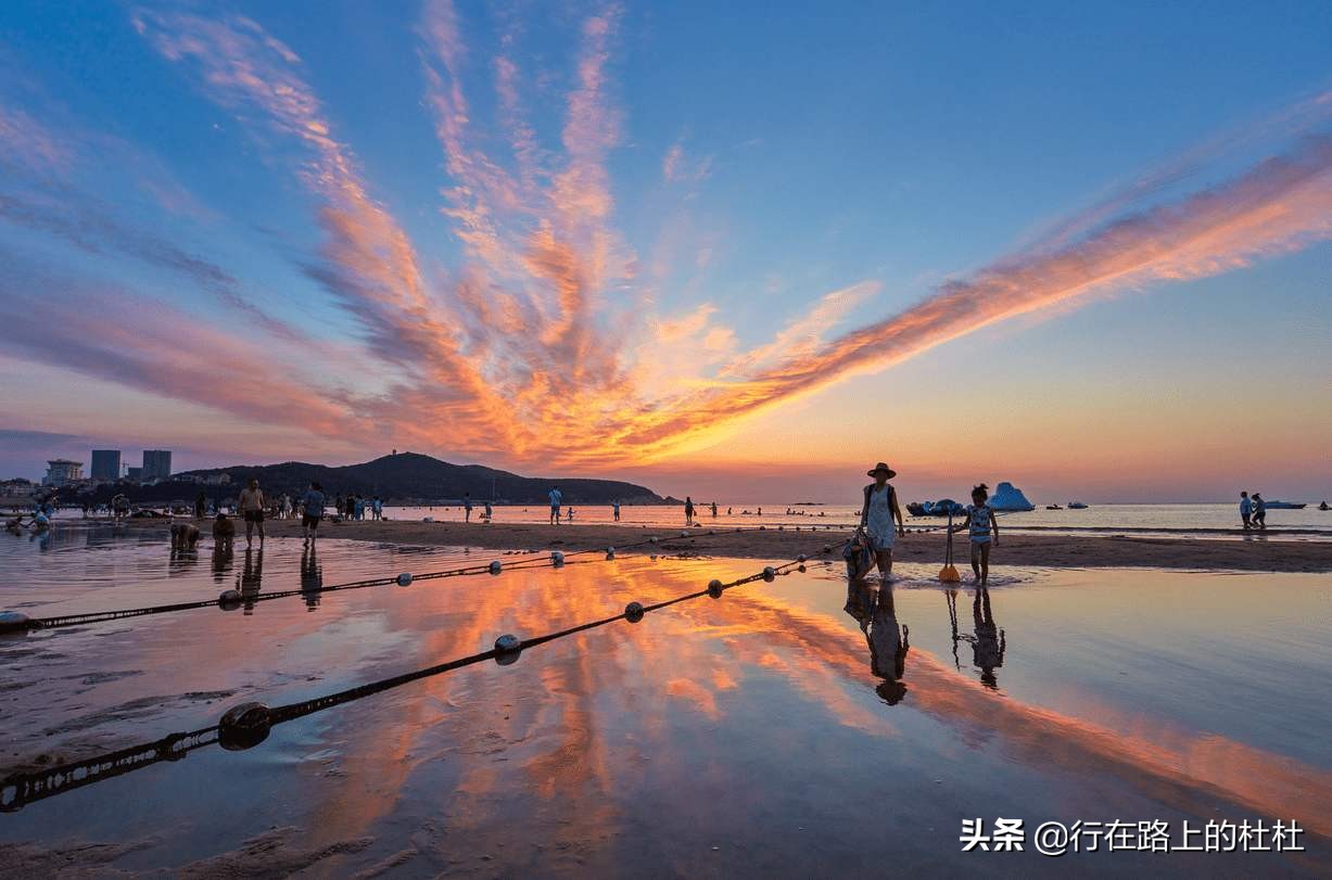 千里海岸线威海,威海千里海岸线风景画