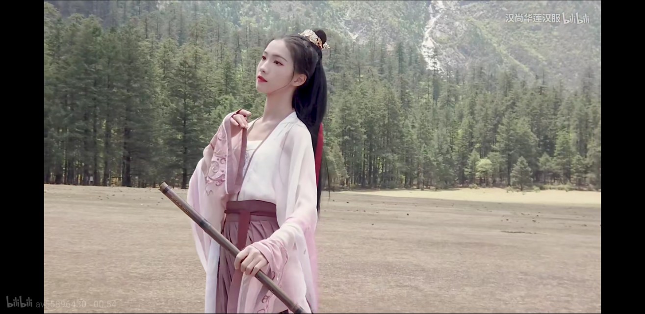 汉尚华莲的十里小姐姐好美啊