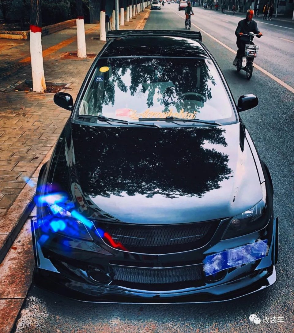 3000块买了三菱lancer改装,三菱lancer改装效果图