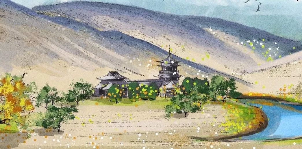 都说王维是山水田园派，一首经典边塞诗，大气磅礴，不输王高岑