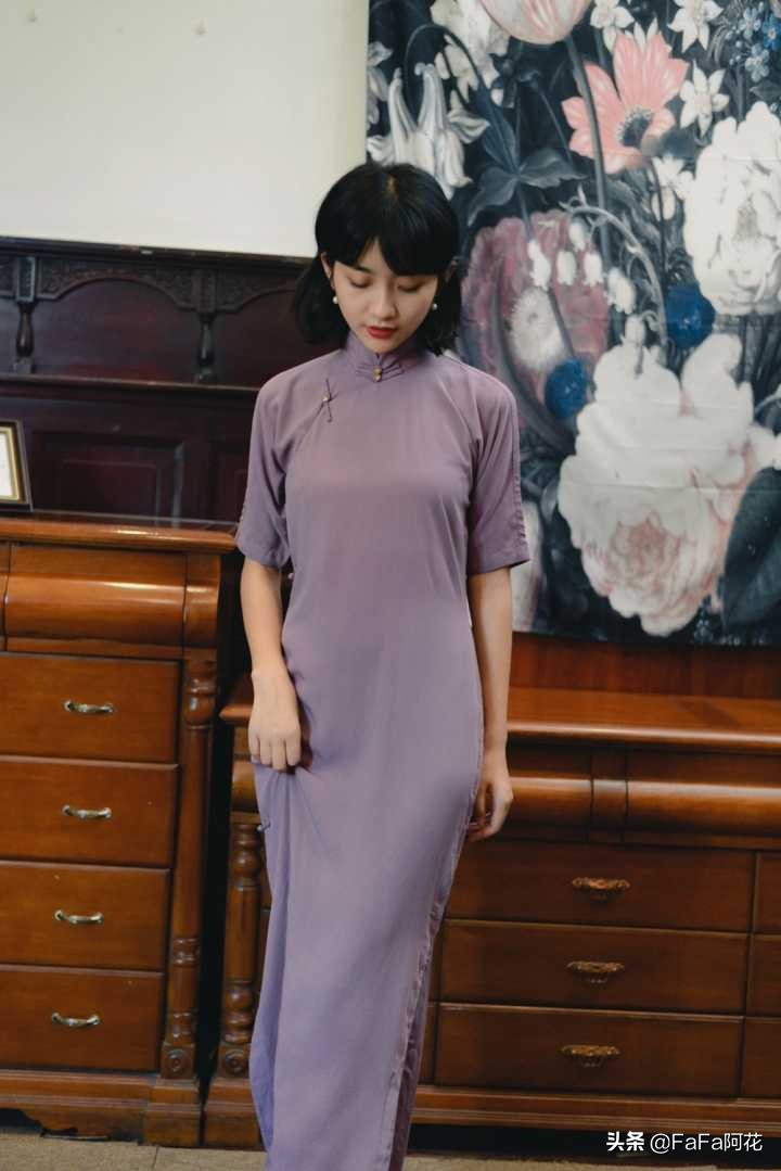 好看又气质高雅的旗袍,好看又少女的旗袍