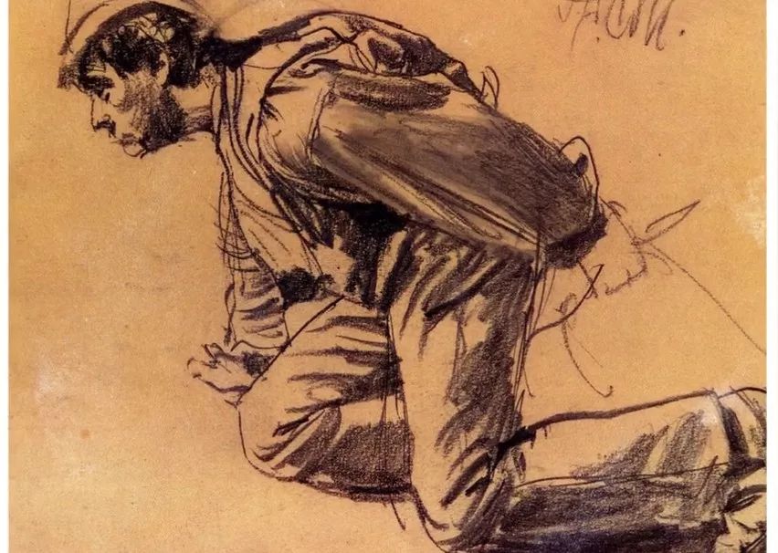 解析速写模范生门采尔，学习速写综合技法！|LAO大师