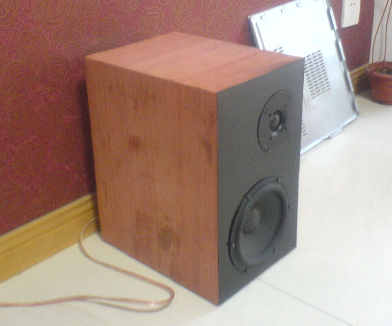 自制10寸三频书架音箱图纸,自制8寸2分频书架音箱