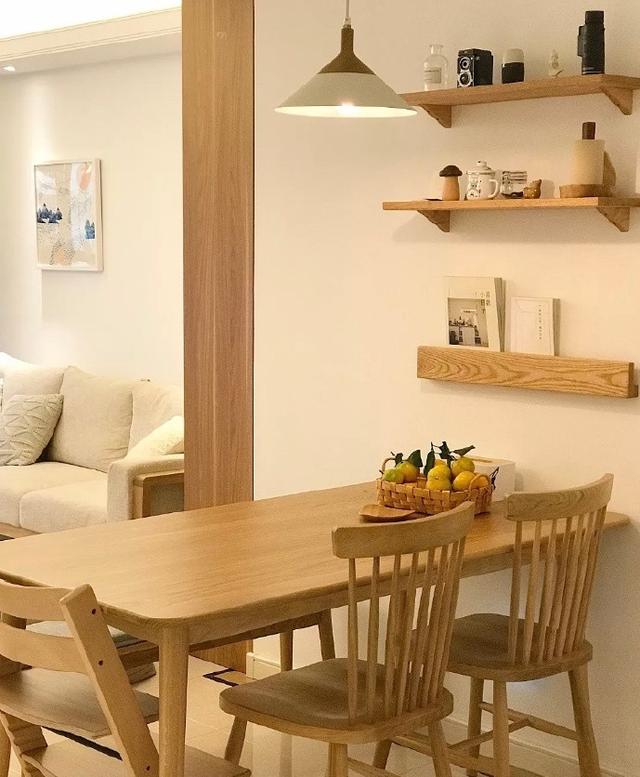 90平米小户型卡座餐厅装修效果图,70平米小户型装修客餐厅一体