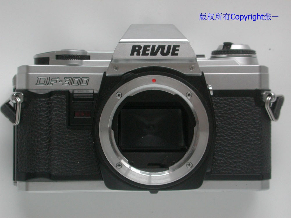 由中国海鸥DF-300贴牌而来的德国RevueDF-300单反照相机！
