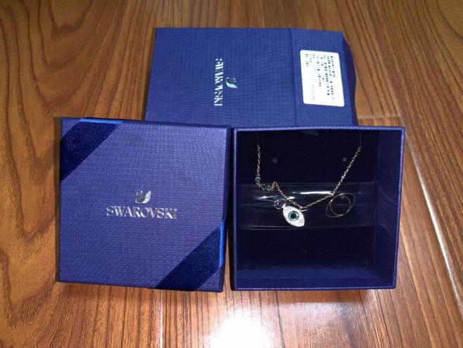 施华洛世奇恶魔之眼氧化清洗,施华洛世奇恶魔之眼银